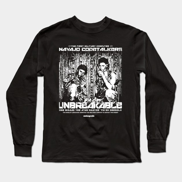 Unbreakable Marines Long Sleeve T-Shirt by Shawn 